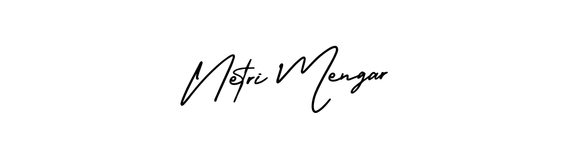 You can use this online signature creator to create a handwritten signature for the name Netri Mengar. This is the best online autograph maker. Netri Mengar signature style 3 images and pictures png