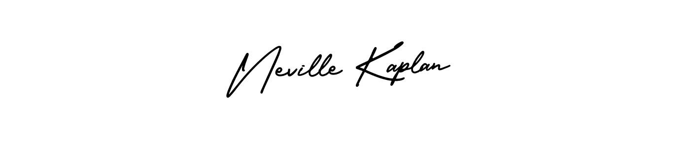 Use a signature maker to create a handwritten signature online. With this signature software, you can design (AmerikaSignatureDemo-Regular) your own signature for name Neville Kaplan. Neville Kaplan signature style 3 images and pictures png