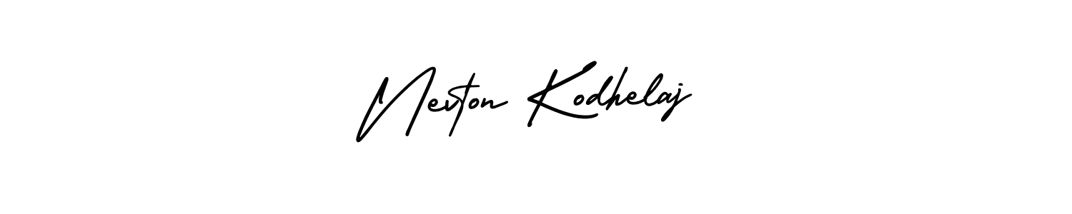 Here are the top 10 professional signature styles for the name Nevton Kodhelaj. These are the best autograph styles you can use for your name. Nevton Kodhelaj signature style 3 images and pictures png