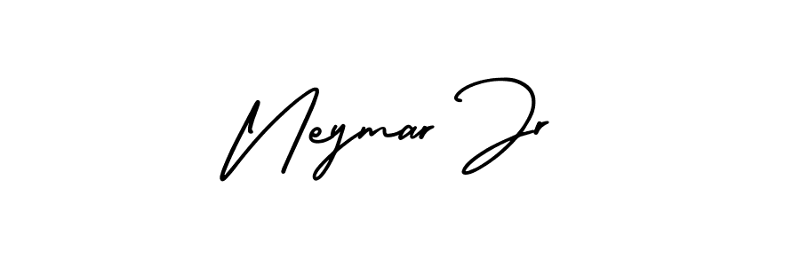 It looks lik you need a new signature style for name Neymar Jr. Design unique handwritten (AmerikaSignatureDemo-Regular) signature with our free signature maker in just a few clicks. Neymar Jr signature style 3 images and pictures png