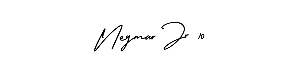 Similarly AmerikaSignatureDemo-Regular is the best handwritten signature design. Signature creator online .You can use it as an online autograph creator for name Neymar Jr 10. Neymar Jr 10 signature style 3 images and pictures png