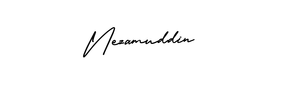 See photos of Nezamuddin official signature by Spectra . Check more albums & portfolios. Read reviews & check more about AmerikaSignatureDemo-Regular font. Nezamuddin signature style 3 images and pictures png