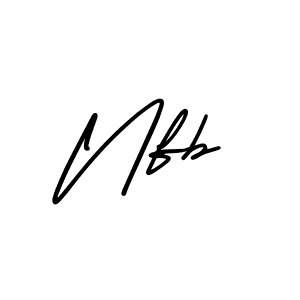 Also You can easily find your signature by using the search form. We will create Nfb name handwritten signature images for you free of cost using AmerikaSignatureDemo-Regular sign style. Nfb signature style 3 images and pictures png