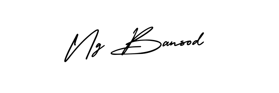 Best and Professional Signature Style for Ng Bansod. AmerikaSignatureDemo-Regular Best Signature Style Collection. Ng Bansod signature style 3 images and pictures png