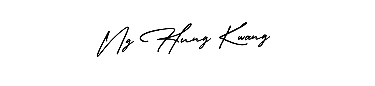 if you are searching for the best signature style for your name Ng Hung Kwang. so please give up your signature search. here we have designed multiple signature styles  using AmerikaSignatureDemo-Regular. Ng Hung Kwang signature style 3 images and pictures png