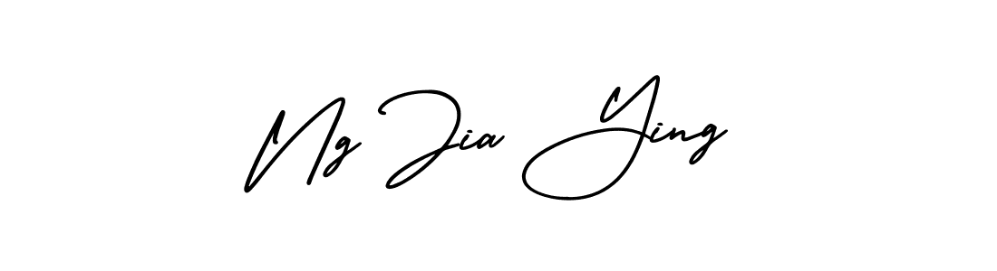 Make a short Ng Jia Ying signature style. Manage your documents anywhere anytime using AmerikaSignatureDemo-Regular. Create and add eSignatures, submit forms, share and send files easily. Ng Jia Ying signature style 3 images and pictures png