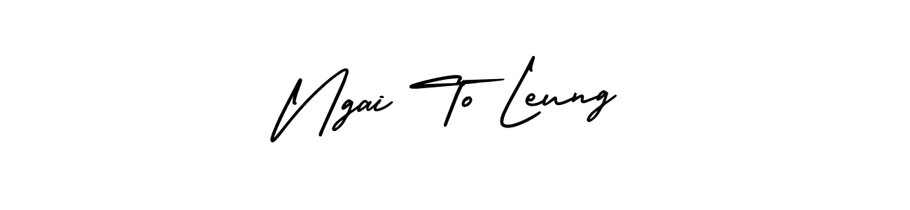 AmerikaSignatureDemo-Regular is a professional signature style that is perfect for those who want to add a touch of class to their signature. It is also a great choice for those who want to make their signature more unique. Get Ngai To Leung name to fancy signature for free. Ngai To Leung signature style 3 images and pictures png