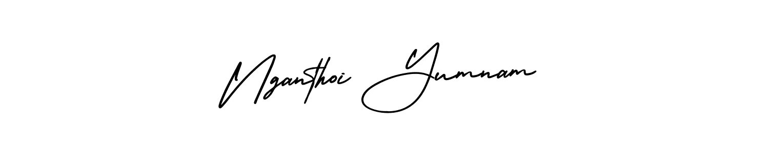 Check out images of Autograph of Nganthoi Yumnam name. Actor Nganthoi Yumnam Signature Style. AmerikaSignatureDemo-Regular is a professional sign style online. Nganthoi Yumnam signature style 3 images and pictures png