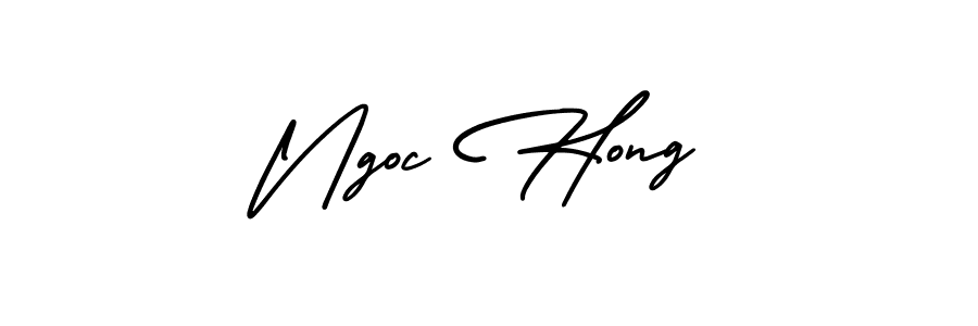 Once you've used our free online signature maker to create your best signature AmerikaSignatureDemo-Regular style, it's time to enjoy all of the benefits that Ngoc Hong name signing documents. Ngoc Hong signature style 3 images and pictures png