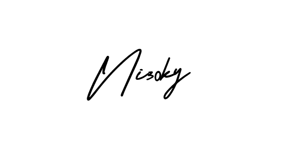 Design your own signature with our free online signature maker. With this signature software, you can create a handwritten (AmerikaSignatureDemo-Regular) signature for name Ni30ky. Ni30ky signature style 3 images and pictures png