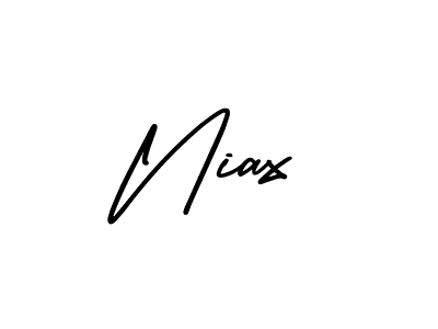 AmerikaSignatureDemo-Regular is a professional signature style that is perfect for those who want to add a touch of class to their signature. It is also a great choice for those who want to make their signature more unique. Get Niax name to fancy signature for free. Niax signature style 3 images and pictures png