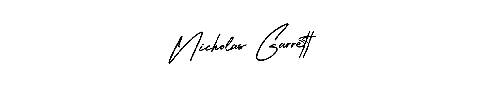 You can use this online signature creator to create a handwritten signature for the name Nicholas Garrett. This is the best online autograph maker. Nicholas Garrett signature style 3 images and pictures png