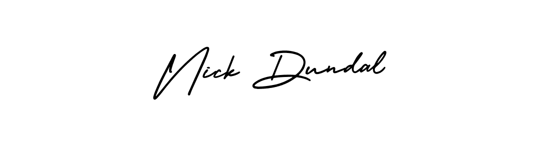 Also we have Nick Dundal name is the best signature style. Create professional handwritten signature collection using AmerikaSignatureDemo-Regular autograph style. Nick Dundal signature style 3 images and pictures png