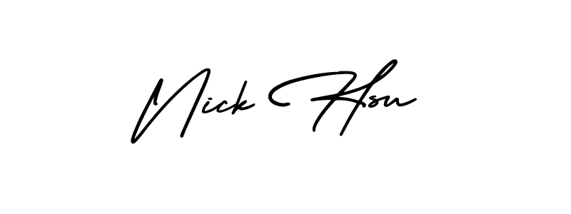 Once you've used our free online signature maker to create your best signature AmerikaSignatureDemo-Regular style, it's time to enjoy all of the benefits that Nick Hsu name signing documents. Nick Hsu signature style 3 images and pictures png