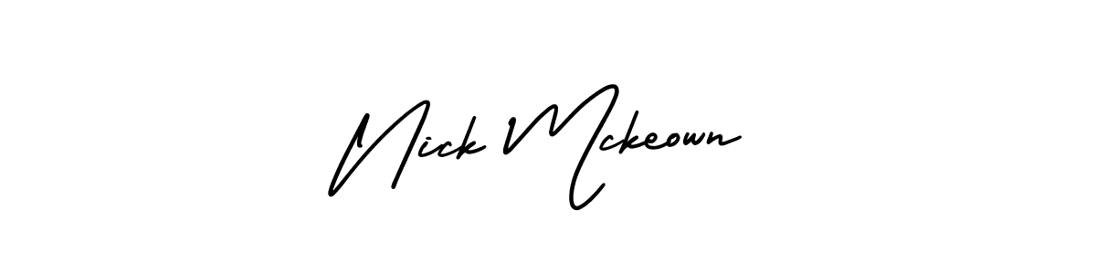 Best and Professional Signature Style for Nick Mckeown. AmerikaSignatureDemo-Regular Best Signature Style Collection. Nick Mckeown signature style 3 images and pictures png