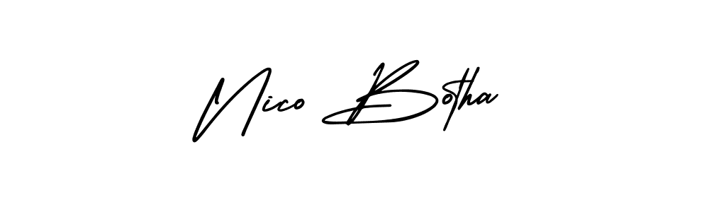 Also we have Nico Botha name is the best signature style. Create professional handwritten signature collection using AmerikaSignatureDemo-Regular autograph style. Nico Botha signature style 3 images and pictures png