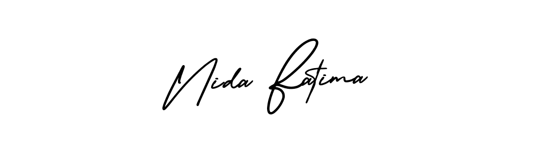 Also we have Nida Fatima name is the best signature style. Create professional handwritten signature collection using AmerikaSignatureDemo-Regular autograph style. Nida Fatima signature style 3 images and pictures png