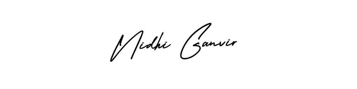 Here are the top 10 professional signature styles for the name Nidhi Ganvir. These are the best autograph styles you can use for your name. Nidhi Ganvir signature style 3 images and pictures png