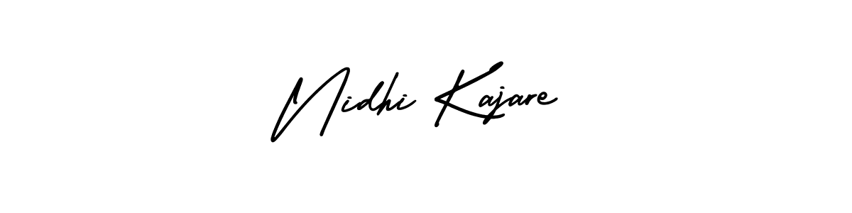 Also we have Nidhi Kajare name is the best signature style. Create professional handwritten signature collection using AmerikaSignatureDemo-Regular autograph style. Nidhi Kajare signature style 3 images and pictures png