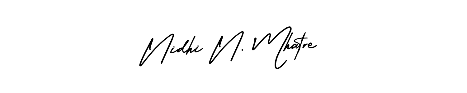 Once you've used our free online signature maker to create your best signature AmerikaSignatureDemo-Regular style, it's time to enjoy all of the benefits that Nidhi N. Mhatre name signing documents. Nidhi N. Mhatre signature style 3 images and pictures png