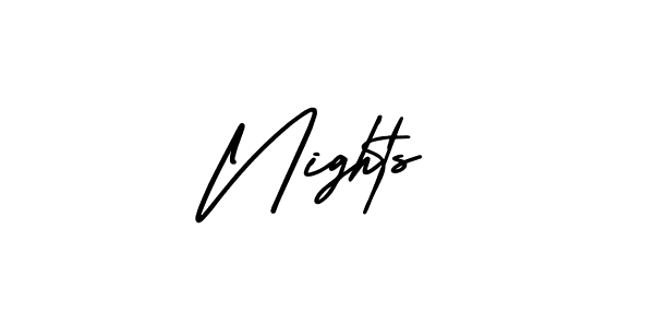 Check out images of Autograph of Nights name. Actor Nights Signature Style. AmerikaSignatureDemo-Regular is a professional sign style online. Nights signature style 3 images and pictures png