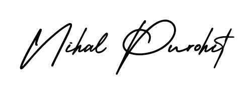If you are searching for the best signature style for your name Nihal Purohit, here we have designed multiple signature styles using AmerikaSignatureDemo-Regular. Nihal Purohit signature style 3 images and pictures png