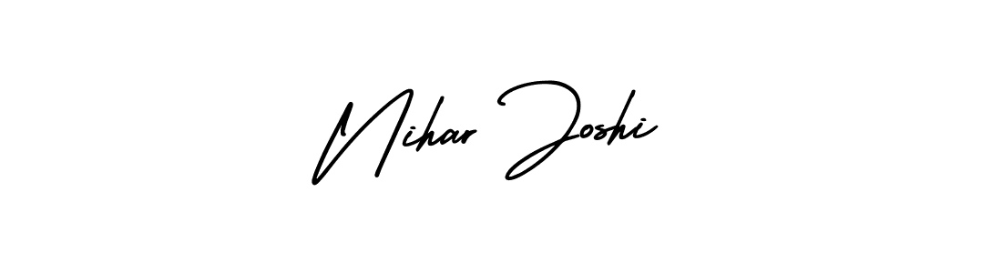 Check out images of Autograph of Nihar Joshi name. Actor Nihar Joshi Signature Style. AmerikaSignatureDemo-Regular is a professional sign style online. Nihar Joshi signature style 3 images and pictures png