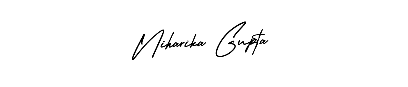 Make a short Niharika Gupta signature style. Manage your documents anywhere anytime using AmerikaSignatureDemo-Regular. Create and add eSignatures, submit forms, share and send files easily. Niharika Gupta signature style 3 images and pictures png