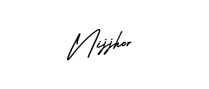 Once you've used our free online signature maker to create your best signature AmerikaSignatureDemo-Regular style, it's time to enjoy all of the benefits that Nijjhor name signing documents. Nijjhor signature style 3 images and pictures png