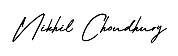 Make a beautiful signature design for name Nikhil Choudhury. With this signature (AmerikaSignatureDemo-Regular) style, you can create a handwritten signature for free. Nikhil Choudhury signature style 3 images and pictures png