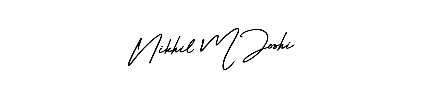 Here are the top 10 professional signature styles for the name Nikhil M Joshi. These are the best autograph styles you can use for your name. Nikhil M Joshi signature style 3 images and pictures png