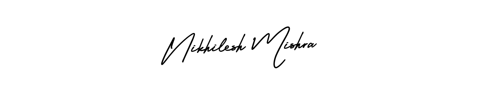 Once you've used our free online signature maker to create your best signature AmerikaSignatureDemo-Regular style, it's time to enjoy all of the benefits that Nikhilesh Mishra name signing documents. Nikhilesh Mishra signature style 3 images and pictures png