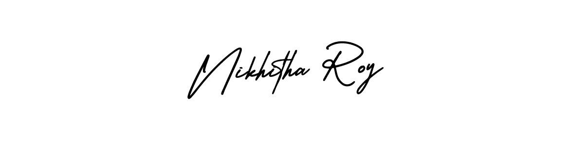 Once you've used our free online signature maker to create your best signature AmerikaSignatureDemo-Regular style, it's time to enjoy all of the benefits that Nikhitha Roy name signing documents. Nikhitha Roy signature style 3 images and pictures png