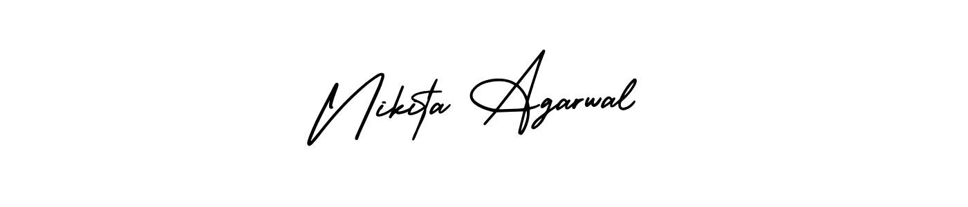 Best and Professional Signature Style for Nikita Agarwal. AmerikaSignatureDemo-Regular Best Signature Style Collection. Nikita Agarwal signature style 3 images and pictures png