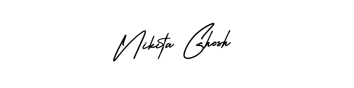 Create a beautiful signature design for name Nikita Ghosh. With this signature (AmerikaSignatureDemo-Regular) fonts, you can make a handwritten signature for free. Nikita Ghosh signature style 3 images and pictures png