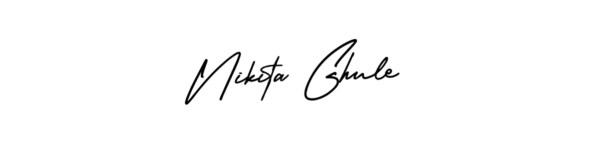 Make a beautiful signature design for name Nikita Ghule. Use this online signature maker to create a handwritten signature for free. Nikita Ghule signature style 3 images and pictures png