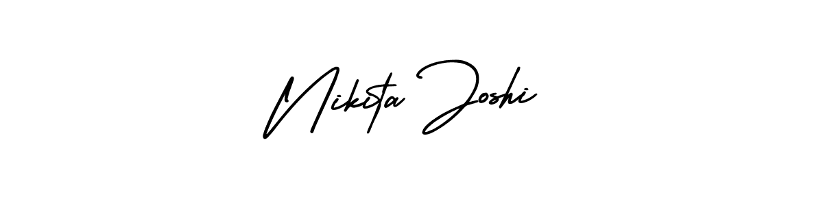 Similarly AmerikaSignatureDemo-Regular is the best handwritten signature design. Signature creator online .You can use it as an online autograph creator for name Nikita Joshi. Nikita Joshi signature style 3 images and pictures png