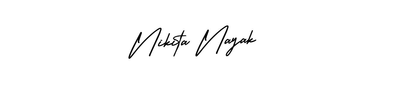 Best and Professional Signature Style for Nikita Nayak  . AmerikaSignatureDemo-Regular Best Signature Style Collection. Nikita Nayak   signature style 3 images and pictures png