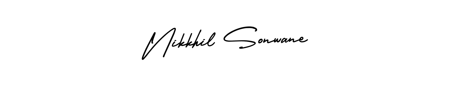 Also we have Nikkhil Sonwane name is the best signature style. Create professional handwritten signature collection using AmerikaSignatureDemo-Regular autograph style. Nikkhil Sonwane signature style 3 images and pictures png