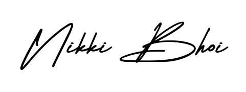 Design your own signature with our free online signature maker. With this signature software, you can create a handwritten (AmerikaSignatureDemo-Regular) signature for name Nikki Bhoi. Nikki Bhoi signature style 3 images and pictures png