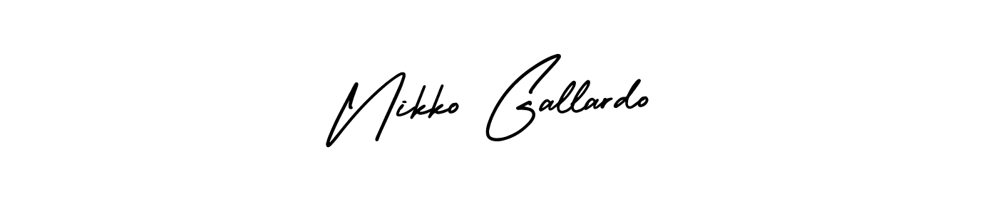 Also You can easily find your signature by using the search form. We will create Nikko Gallardo name handwritten signature images for you free of cost using AmerikaSignatureDemo-Regular sign style. Nikko Gallardo signature style 3 images and pictures png