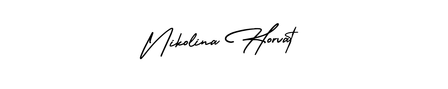 Make a beautiful signature design for name Nikolina Horvat. Use this online signature maker to create a handwritten signature for free. Nikolina Horvat signature style 3 images and pictures png