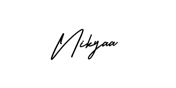 Once you've used our free online signature maker to create your best signature AmerikaSignatureDemo-Regular style, it's time to enjoy all of the benefits that Nikyaa name signing documents. Nikyaa signature style 3 images and pictures png