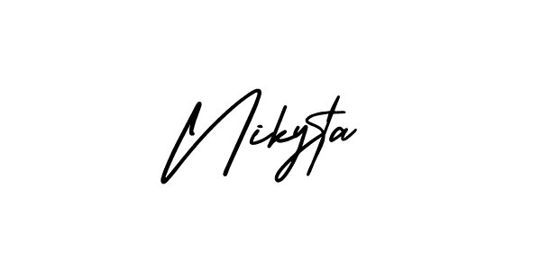 Here are the top 10 professional signature styles for the name Nikyta. These are the best autograph styles you can use for your name. Nikyta signature style 3 images and pictures png