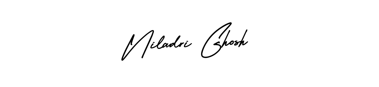 AmerikaSignatureDemo-Regular is a professional signature style that is perfect for those who want to add a touch of class to their signature. It is also a great choice for those who want to make their signature more unique. Get Niladri Ghosh name to fancy signature for free. Niladri Ghosh signature style 3 images and pictures png