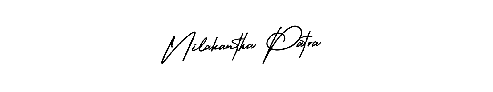 Design your own signature with our free online signature maker. With this signature software, you can create a handwritten (AmerikaSignatureDemo-Regular) signature for name Nilakantha Patra. Nilakantha Patra signature style 3 images and pictures png