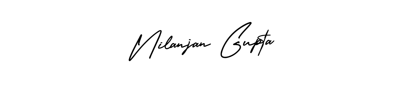 It looks lik you need a new signature style for name Nilanjan Gupta. Design unique handwritten (AmerikaSignatureDemo-Regular) signature with our free signature maker in just a few clicks. Nilanjan Gupta signature style 3 images and pictures png