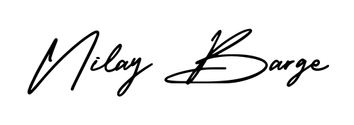 Create a beautiful signature design for name Nilay Barge. With this signature (AmerikaSignatureDemo-Regular) fonts, you can make a handwritten signature for free. Nilay Barge signature style 3 images and pictures png