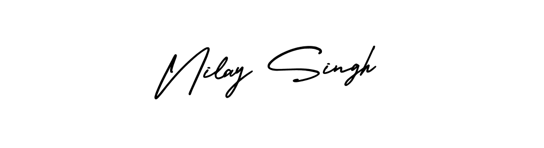 Similarly AmerikaSignatureDemo-Regular is the best handwritten signature design. Signature creator online .You can use it as an online autograph creator for name Nilay Singh. Nilay Singh signature style 3 images and pictures png