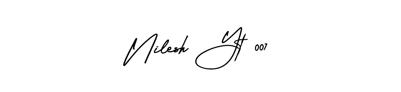 Once you've used our free online signature maker to create your best signature AmerikaSignatureDemo-Regular style, it's time to enjoy all of the benefits that Nilesh Yt 007 name signing documents. Nilesh Yt 007 signature style 3 images and pictures png